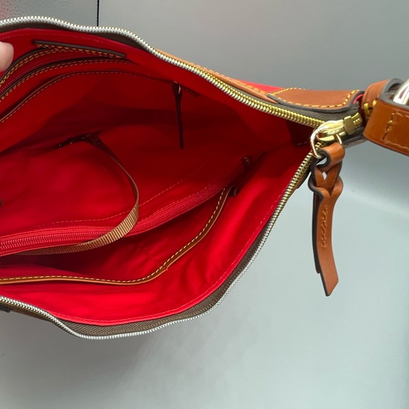 Dooney & Bourke Red Nylon Erica Bag NWOT - Picture 10 of 12